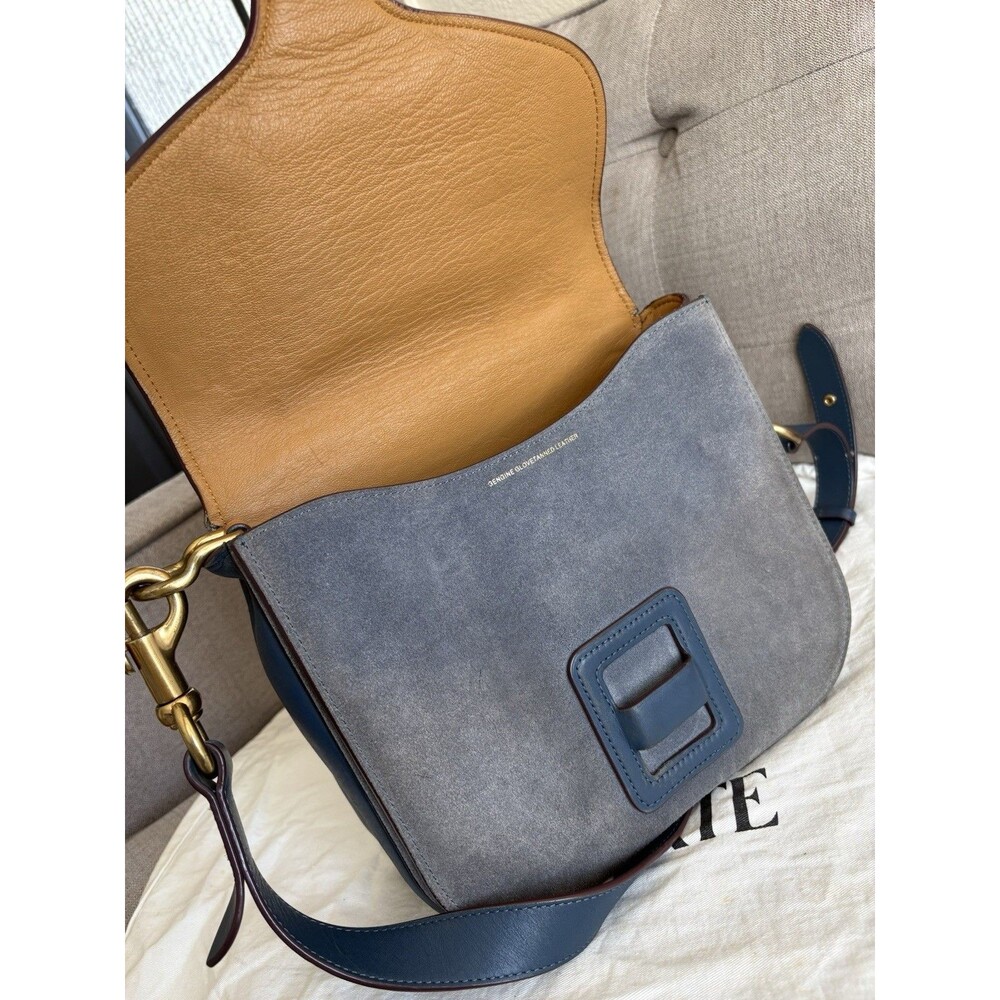 Coach X Rodarte C22754 Courier Bag Colorblock Leather Saddle bag Limited Edition - Picture 5 of 8